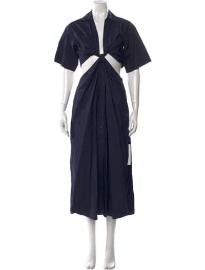 Pre-owned A.l.c Long Dress In Blue