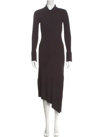 Pre-owned A.l.c Long Dress In Brown