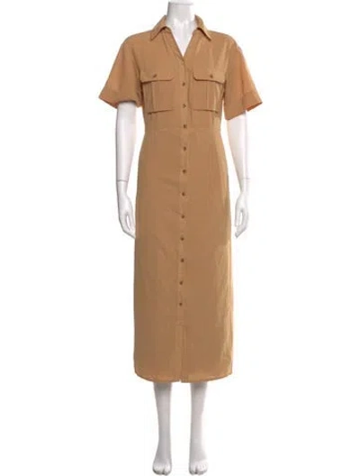 Pre-owned A.l.c Long Dress In Brown