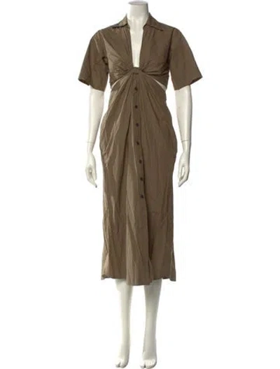 Pre-owned A.l.c Long Dress In Neutral