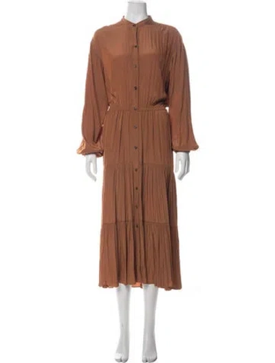 Pre-owned A.l.c Long Dress In Orange