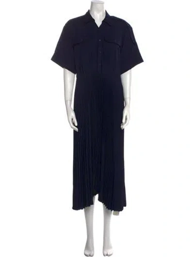 Pre-owned A.l.c Long Dress W/ Tags In Blue