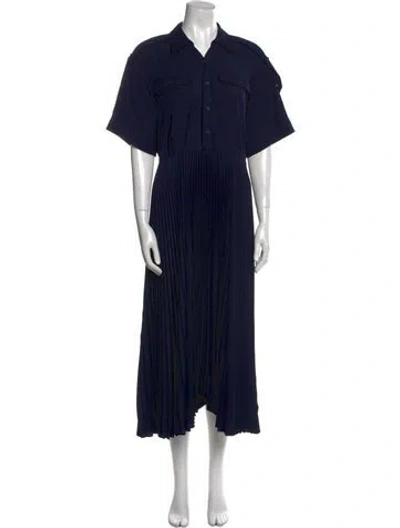 Pre-owned A.l.c Long Dress W/ Tags In Blue