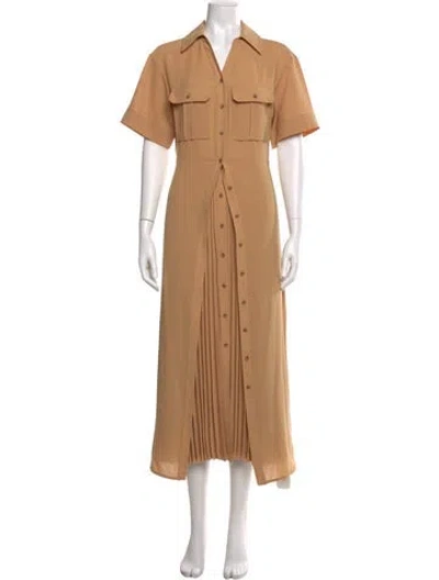 Pre-owned A.l.c Long Dress In Yellow