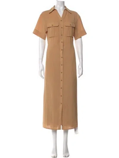 Pre-owned A.l.c Long Dress In Yellow