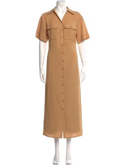 Pre-owned A.l.c Long Dress In Yellow