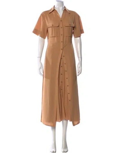 Pre-owned A.l.c Long Dress In Yellow