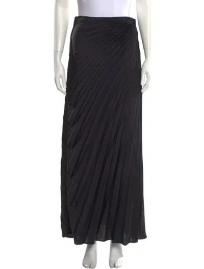 Pre-owned A.l.c Long Skirt In Black