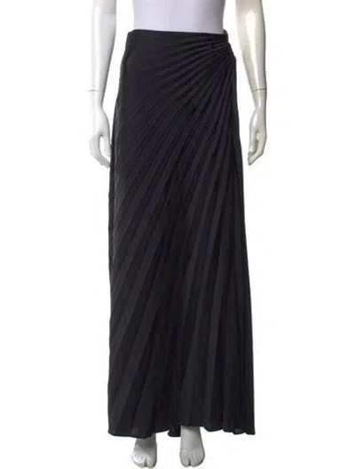 Pre-owned A.l.c Long Skirt In Black