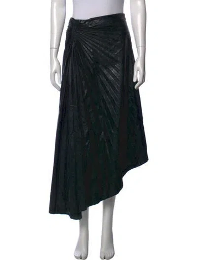 Pre-owned A.l.c Long Skirt In Black