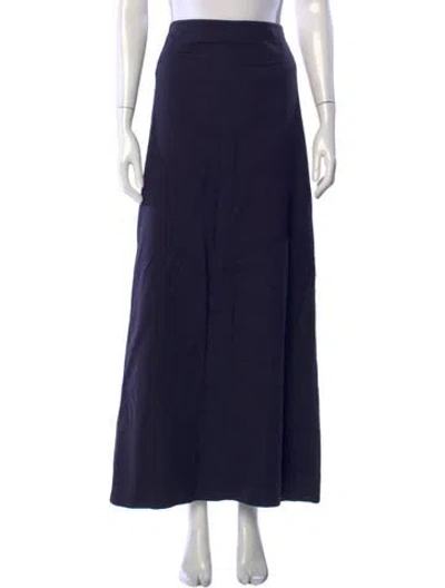 Pre-owned A.l.c Long Skirt In Blue
