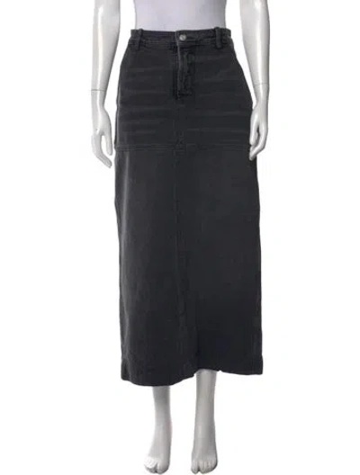 Pre-owned A.l.c Long Skirt In Gray