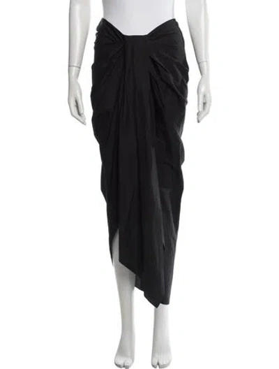 Pre-owned A.l.c Long Skirt W/ Tags In Black
