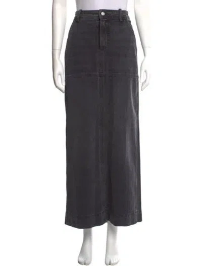 Pre-owned A.l.c Long Skirt W/ Tags In Gray