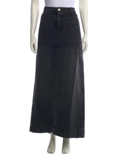 Pre-owned A.l.c Long Skirt W/ Tags In Gray