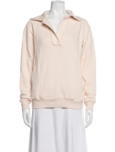 Pre-owned A.l.c Long Sleeve Sweatshirt In Pink