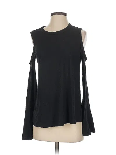 Pre-owned A.l.c Long Sleeve T-shirt In Black