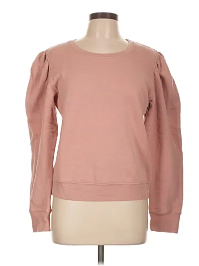 Pre-owned A.l.c Long Sleeve T-shirt In Pink