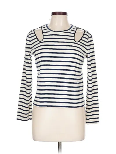 Pre-owned A.l.c Long Sleeve Turtleneck In White