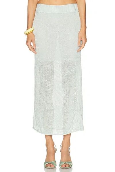 A.l.c Loren Skirt In Green