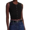 A.l.c Lottie Sleeveless Top In Black In Black