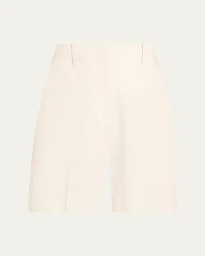 A.l.c Louis Linen-blend Shorts In Neutral