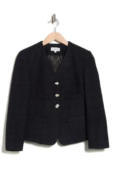 A.l.c . Luca Tweed Jacket In Black