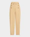 A.l.c Lucas Wide-leg Sailor Pants In Desert Beige
