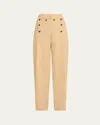 A.l.c Lucas Wide-leg Sailor Pants In Desert Beige