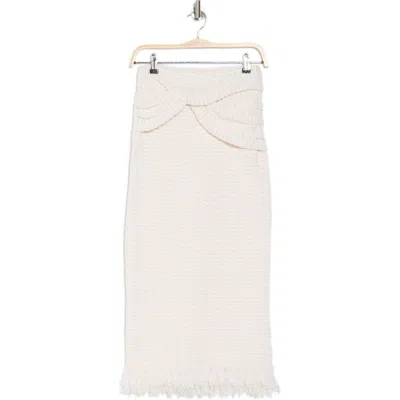 A.l.c . Lucia Skirt In Natural/white Stripe
