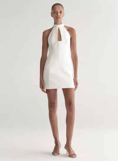 A.l.c Lucie Mini Dress In White