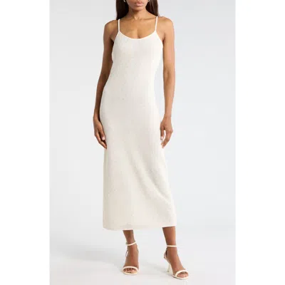 A.l.c . Lyra Embellished Knit Dress In White