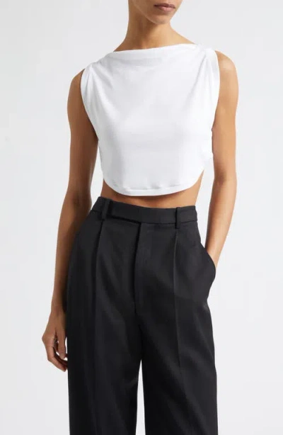 A.l.c . Mae Crop Tank In White