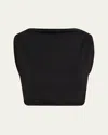 A.l.c Mae Cropped High-neck Top