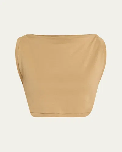 A.l.c Mae Cropped High-neck Top