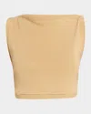 A.l.c Mae Cropped High-neck Top