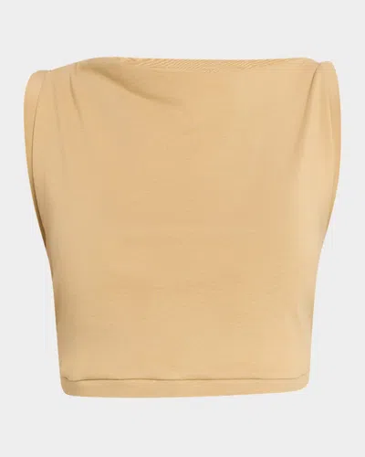 A.l.c Mae Cropped High-neck Top