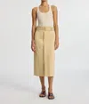 A.l.c Maia Belted Midi Cargo Skirt In Multi
