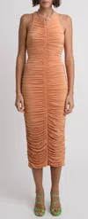 A.l.c Mandarin Adrienne Dress In Orange In Orange