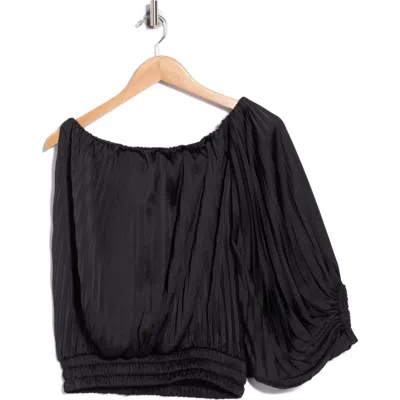 A.l.c . Mara One-shoulder Top In Black