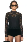 A.l.c Margot Top In Black