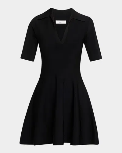 A.l.c Maribelle Knit Mini Dress In Black