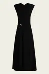 A.l.c Mary Midi Dress In Black