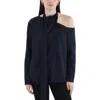 A.l.c Matilda Womens Side Tie Manmade Blouse In Multi