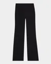 A.l.c Max Cuffed Straight-leg Pants In Black