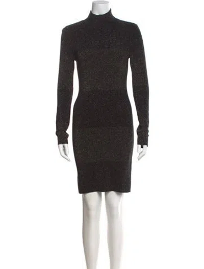 Pre-owned A.l.c Merino Wool Knee-length Dress In Multi