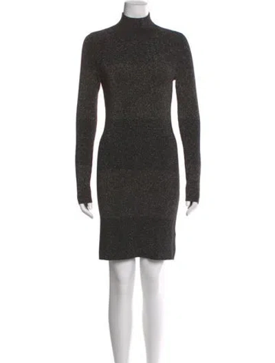 Pre-owned A.l.c Merino Wool Knee-length Dress In Multi