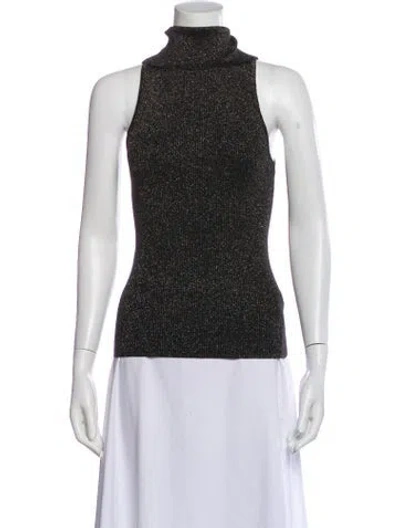 Pre-owned A.l.c Merino Wool Patterned Top