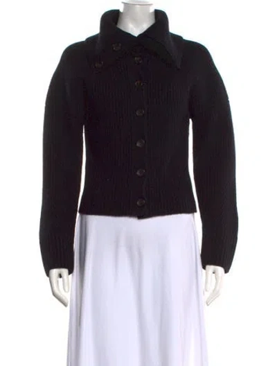 Pre-owned A.l.c Merino Wool Sweater In Black