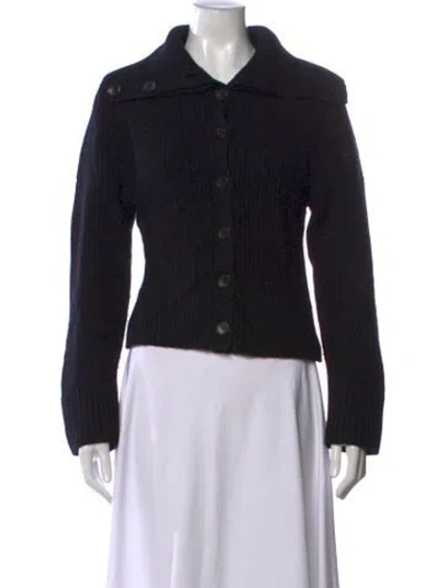 Pre-owned A.l.c Merino Wool Sweater In Black